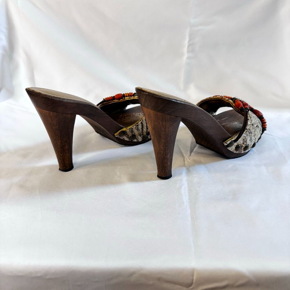 Gabrielli Women's Multi-Color Heels Size 39/8.5 - Picture 7 of 9